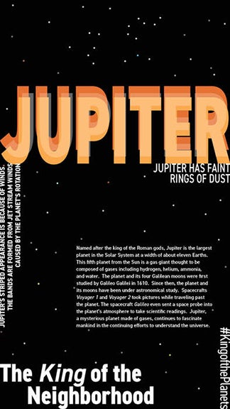 Informational Advertisement for Jupiter